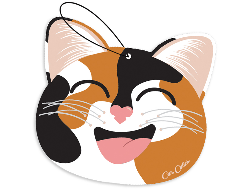 Calico Cat Car Cuties